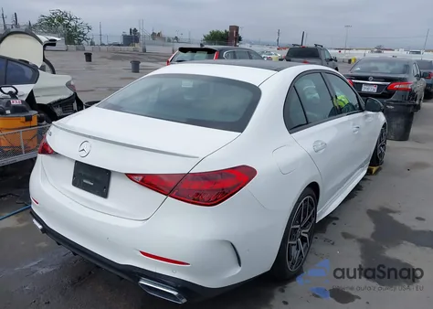 2022 Mercedes-Benz C 300 Sedan from USA, damaged, VIN W1KAF4GB1NR039318